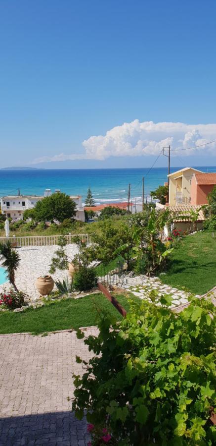 Angela Apartments Pool Gardens And Sea Views Agios Stefanos Avliotes  Ngoại thất bức ảnh